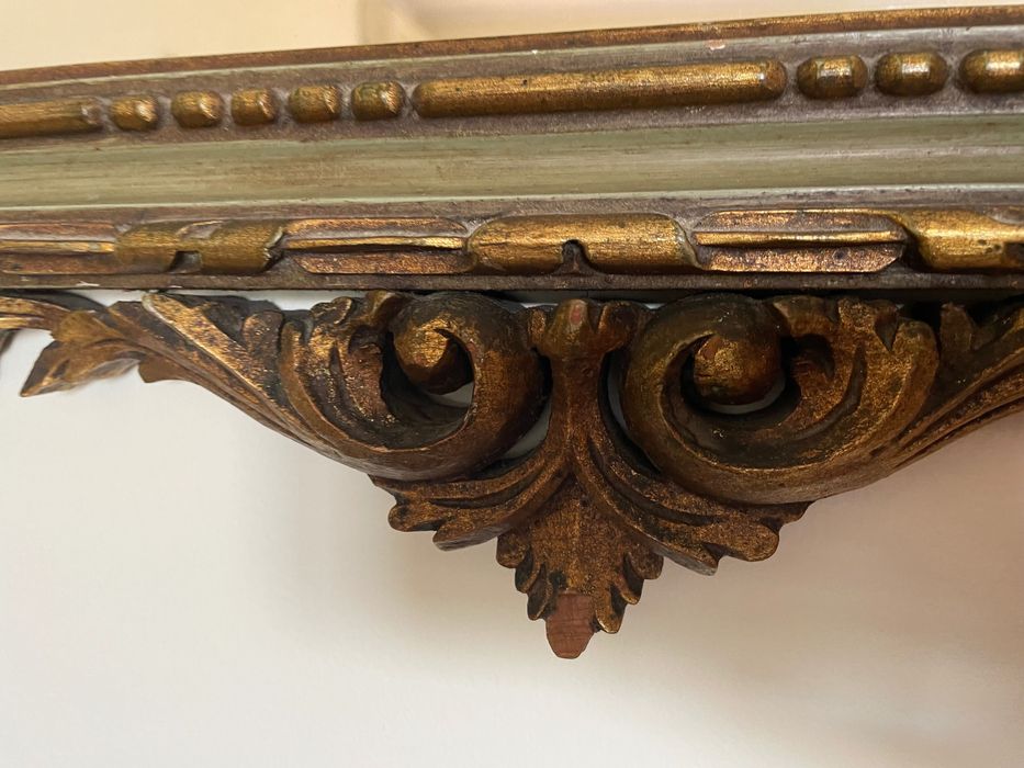 Espelho antigo de madeira