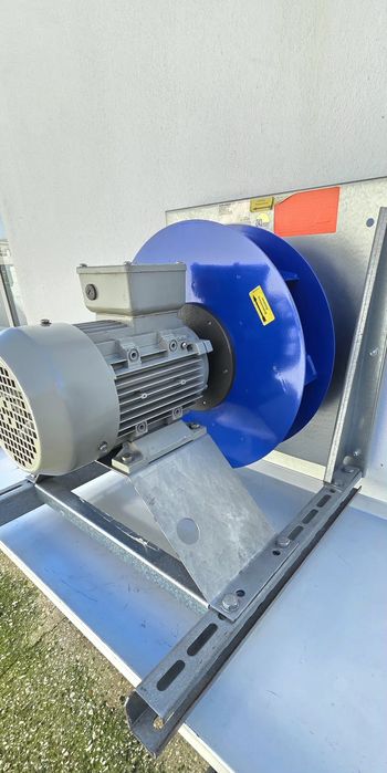 Ventilador extrator 8500 m3h Ar fumos tintas de estufas de pintura