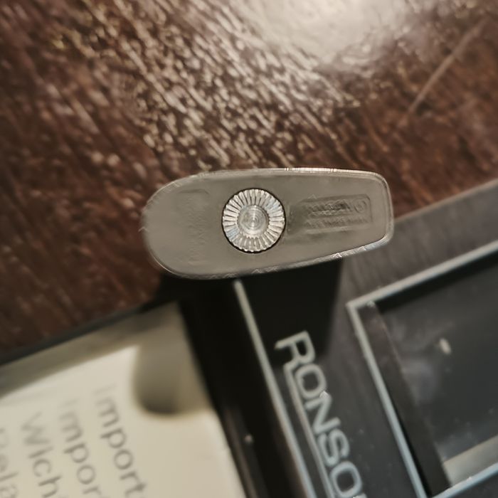 Isqueiro Ronson Comet Saturn Blue novo