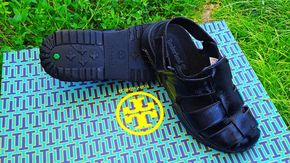 Timberland 40 р. Для тех, кто ценит стиль и мощь: кожаные сандалии