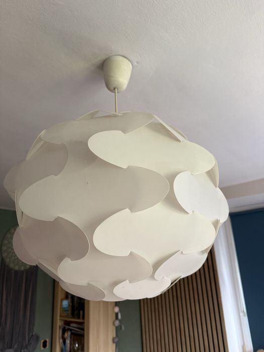 Lampy komplet - sufitowa i na szafkę Ikea