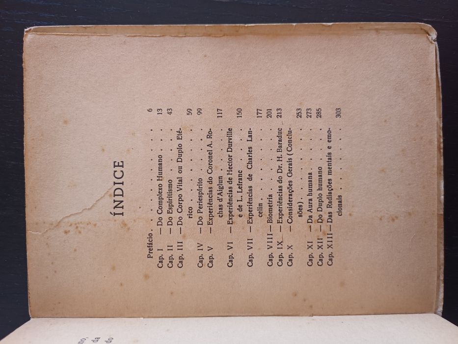 Da alma humana - metapsicologia experimental