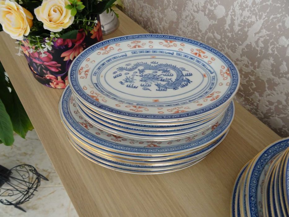Conjunto de pratos #chinesa -36 pesas
