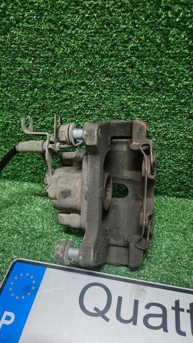 Travagem completa 312mm AUDI A4 B6 B7 8E discos pinças suportes original OEM em excelente estado