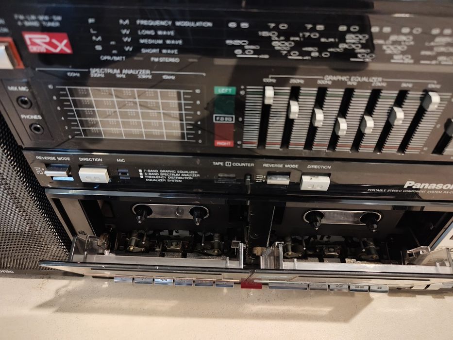 Radiomagnetofon boombox retro Panasonic CW200 RX-CW200L Japan nie Sony