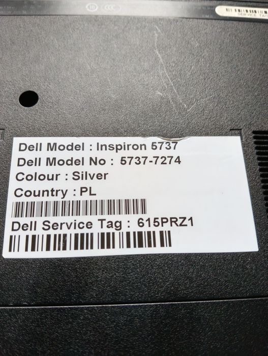 Laptop Dell Inspiron 5737 17.3" SSD 16gb ram Intel core i7