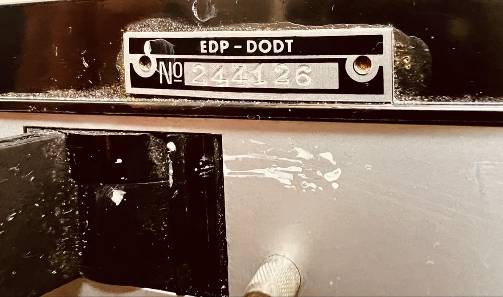 Disjuntor diferencial de 1982