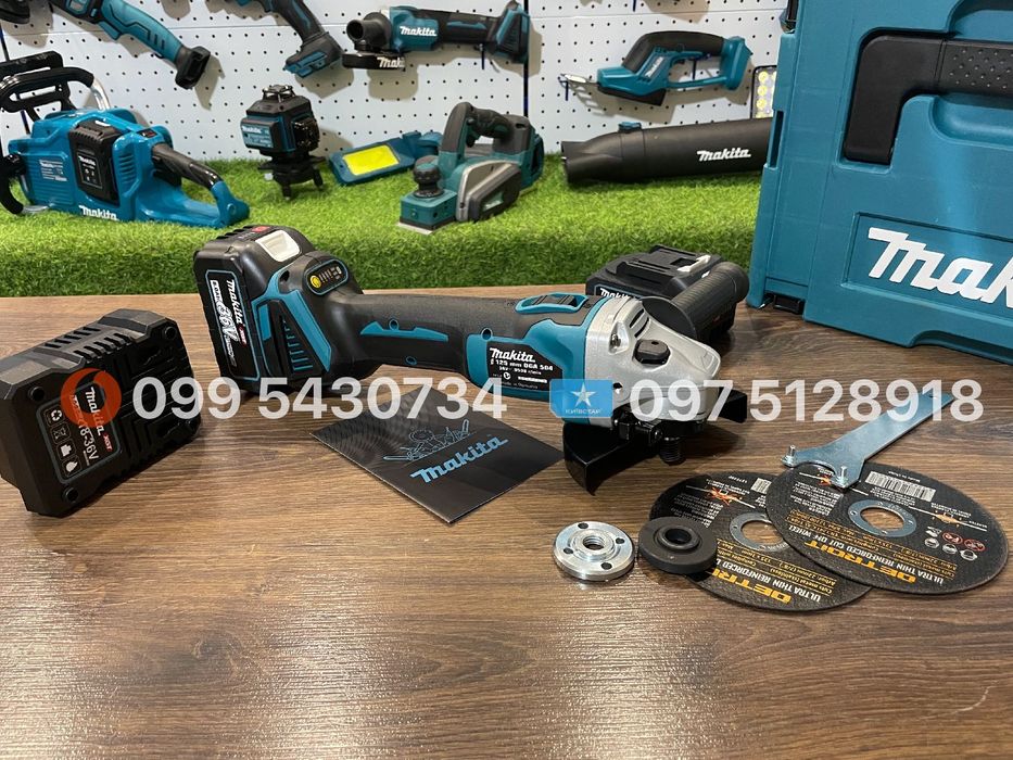 Акумуляторна Болгарка DGA 504 36V 8Ah  1200 вт КШМ аккумуляторная УШМ