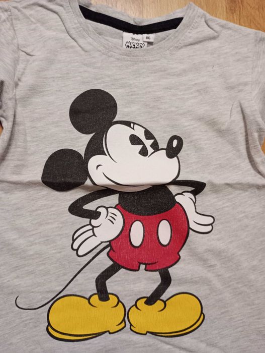 bluzka z długim rękawem rozm 116 Disney