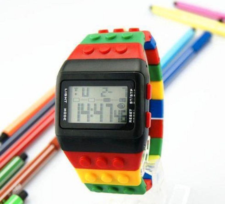 Relógio Lego Bastante Moderno Muito Barato - Novo