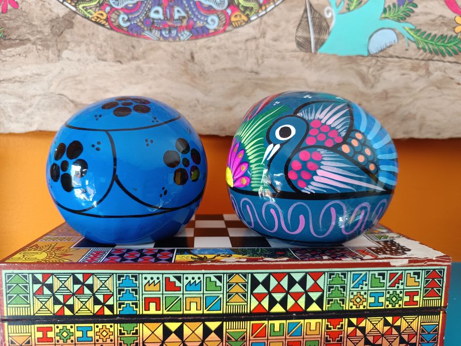 Caveiras mexicanas pintadas