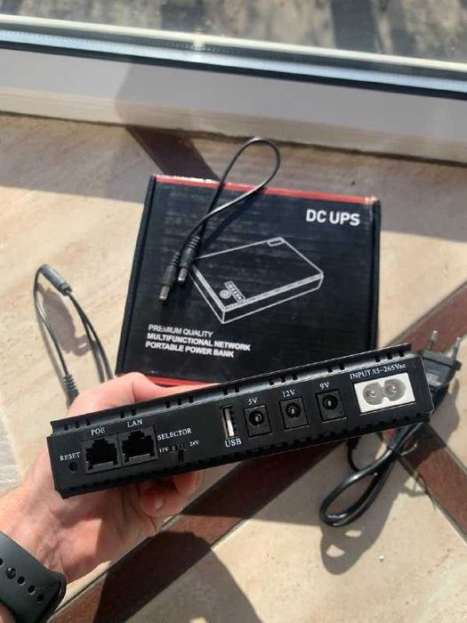 Питание Резервное для Роутера. 36 вт, 10400 мач