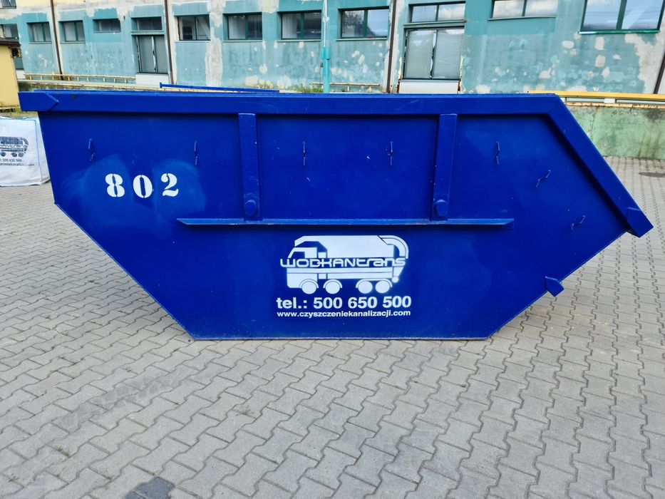 Kontener worek BIGBAG wywóz gruzu odpady budowlane śmieci meble folia