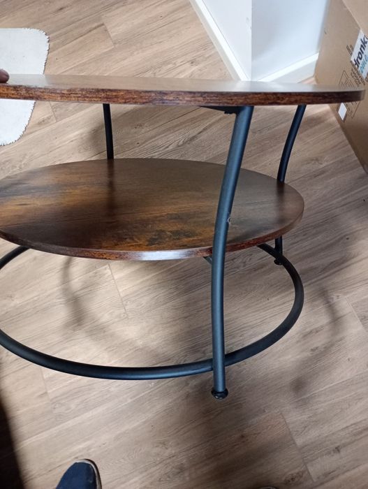 Stolik stół kawowy rustykalny loftowy 80 cm