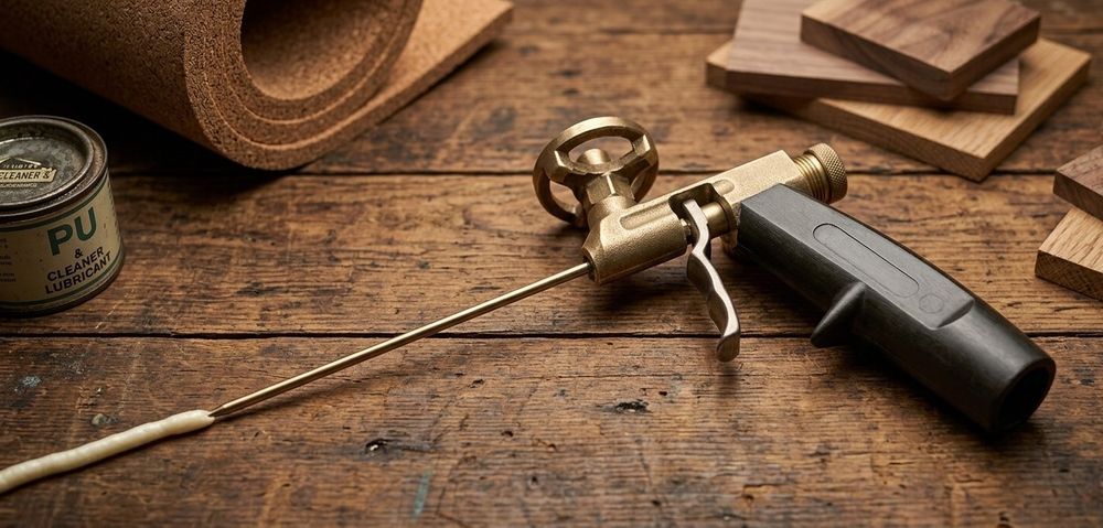 Pistola Profissional para Aplicação de Espuma PU (Poliuretano)