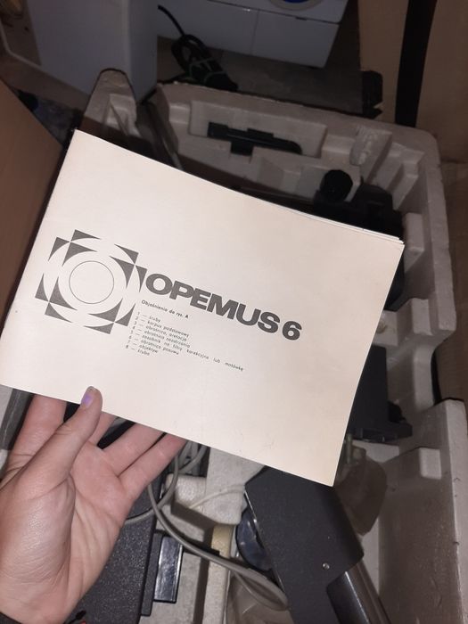 Zestaw do ciemni fotograficznej Opemus 6 color