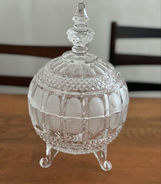 Цукерниця конфетниця з кришталю Німеччина
