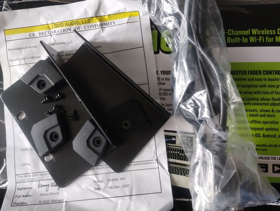 Mackie DL16S mikser pro audio (jak Behringer XR18 czy Soundcraft Ui16)