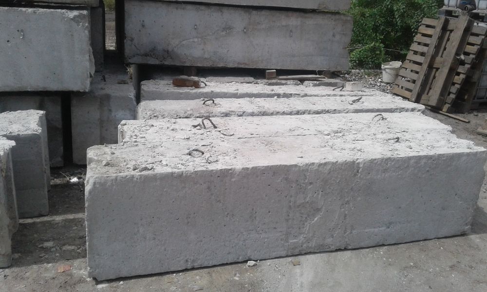 Блоки фундаментные бу плиты бу дорога б/у кирпич бу