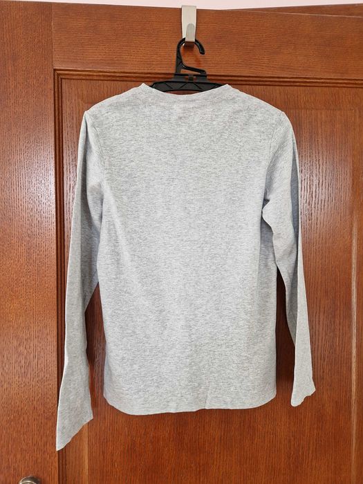 Bluza bluzka szara długi rękaw Diesel dla chłopca 10-11 lat 140/146
