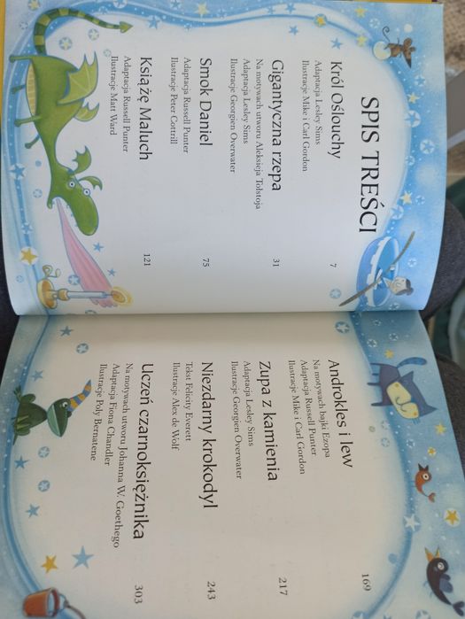 Ilustrowane historie na dobranoc 351 stron