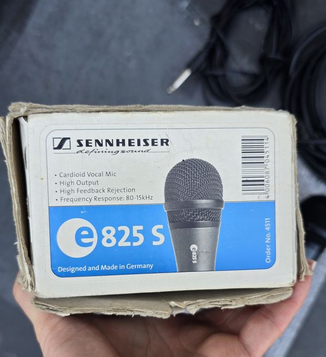 Мікрофони Sennheiser 2шт / Микрофон Sennheiser 825S и 815 S