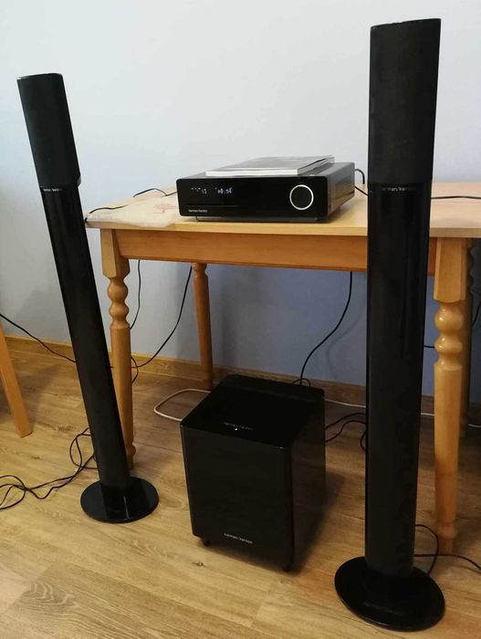 Harman Kardon Subwoofer HKTS210 SUB  SAT-TS11 +Standy HTFS2 + HS 2X0
