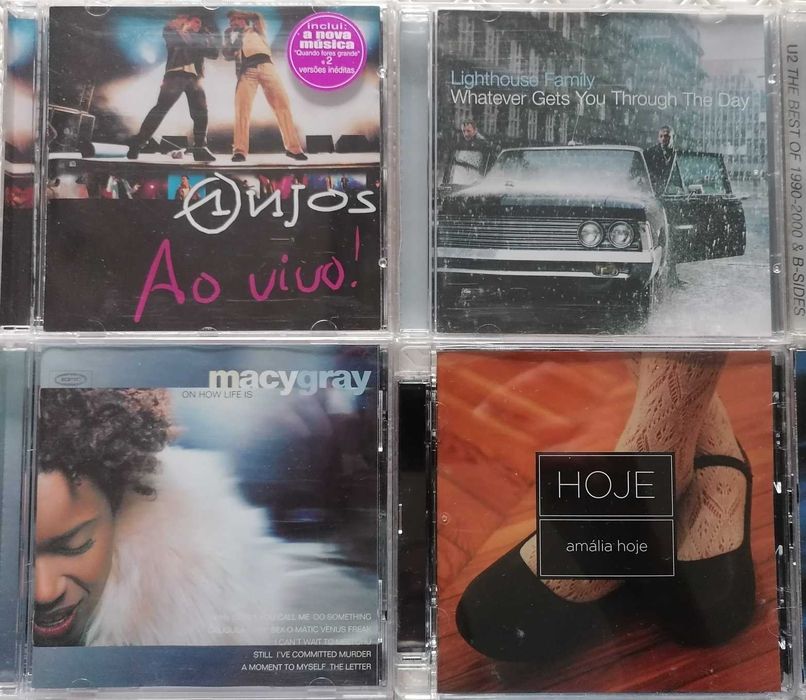 Lote de 16 CD's originais Música