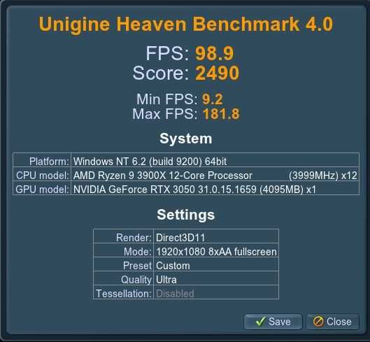 MSI geforce rtx 3050 ventus 2x xs oc 8gb gddr6(3 meses)