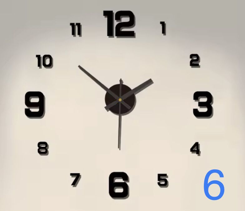Настінний годинник Clock now Люмінесцентний. Безшумні.