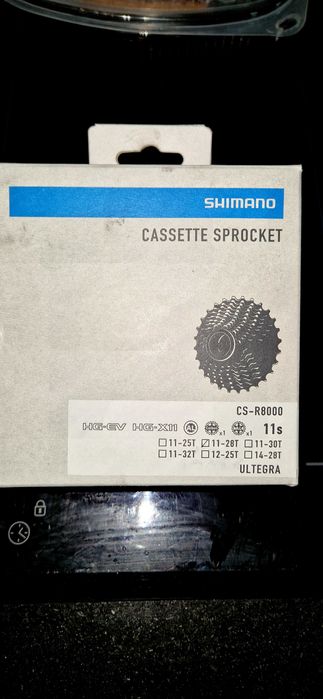 Cassete Shimano Ultegra CS-R8000 11V 11-28T