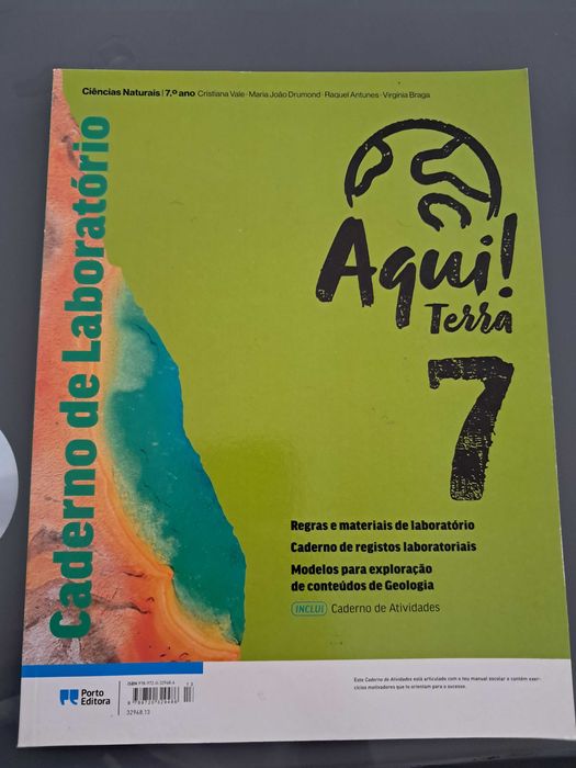 Caderno de atividades Ciências 7° ano
