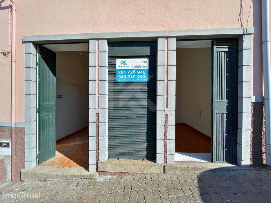Loja para comércio e serviços no Centro de Câmara de Lobos