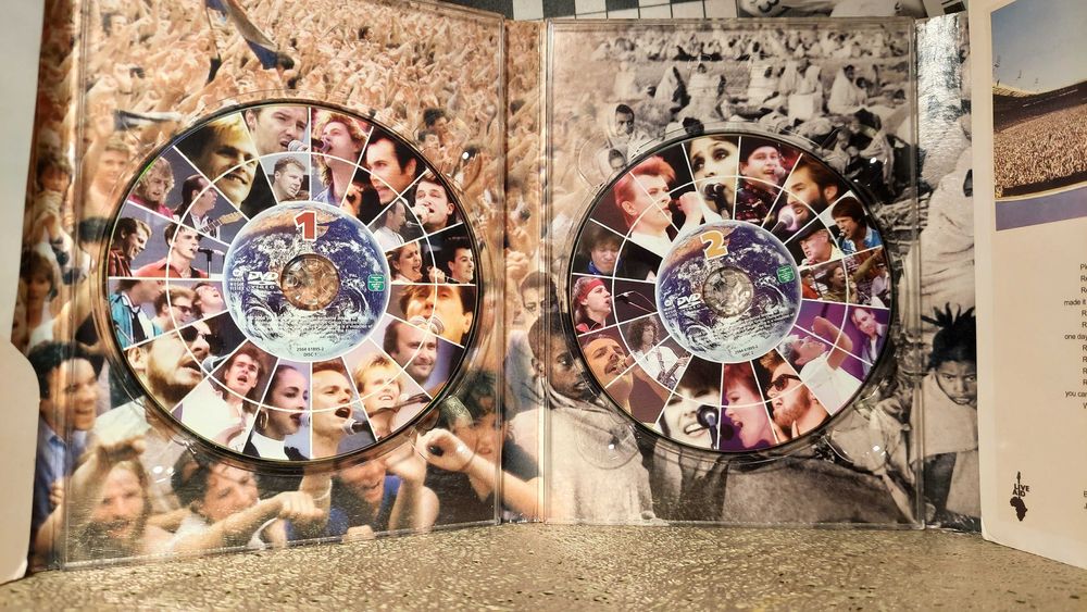 Humanitarian Foundation - Live Aid 1985 na 4 x DVD