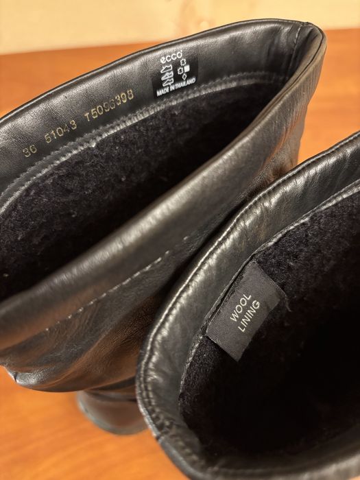 Полусапожки женские ECCO зимние размер 36
