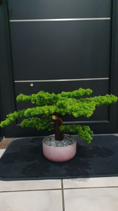 Bonsai pinheiro artificial