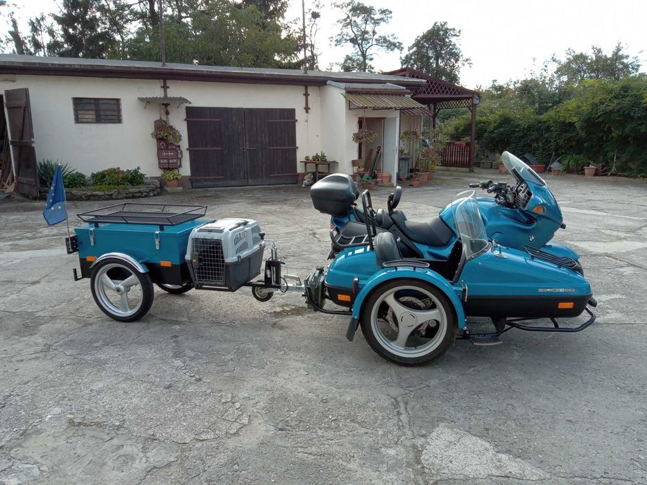 BMW R 1100 RT sidecar z przyczepka