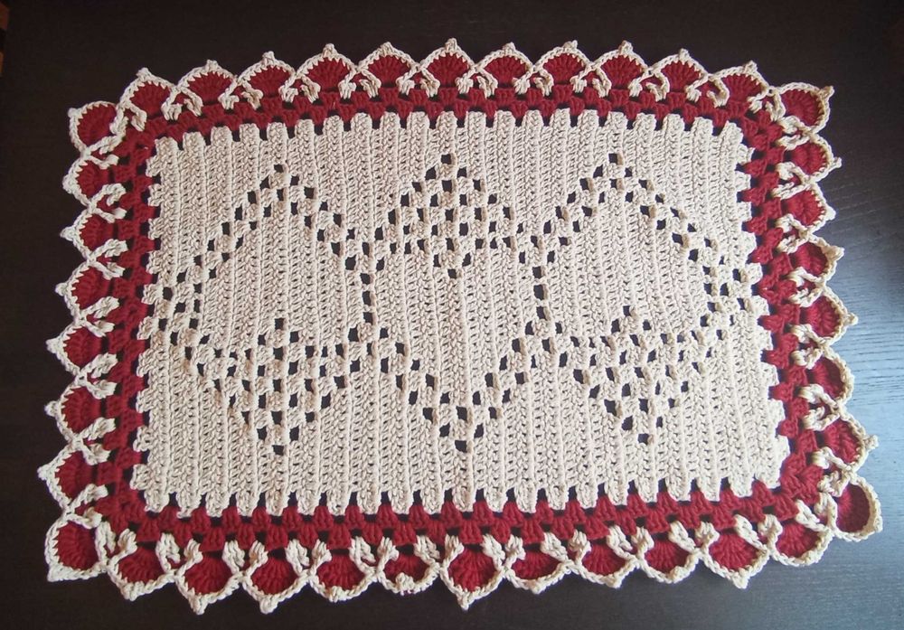 Tapete em crochê