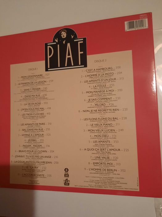 Vinil duplo Edith Piaf- 25º Anniversaire