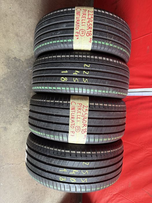 Pneus 225/45/18 + 255/40/18 Pirelli todos iguais impecaveis