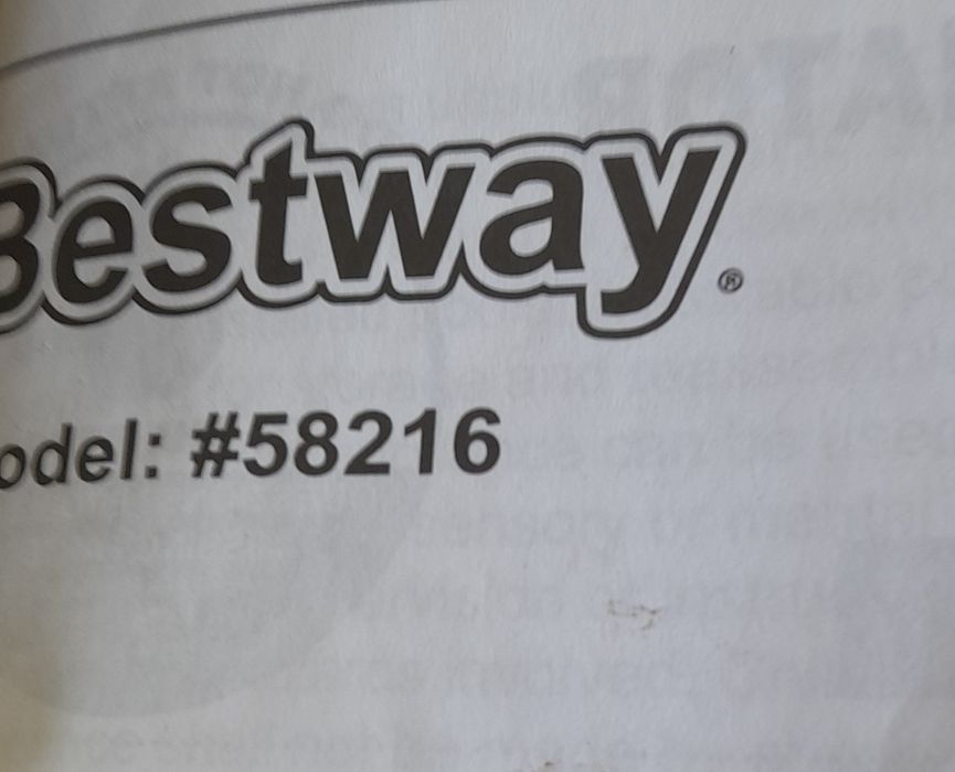 Clorador salino da bestway modelo 58216 para piscina exterior