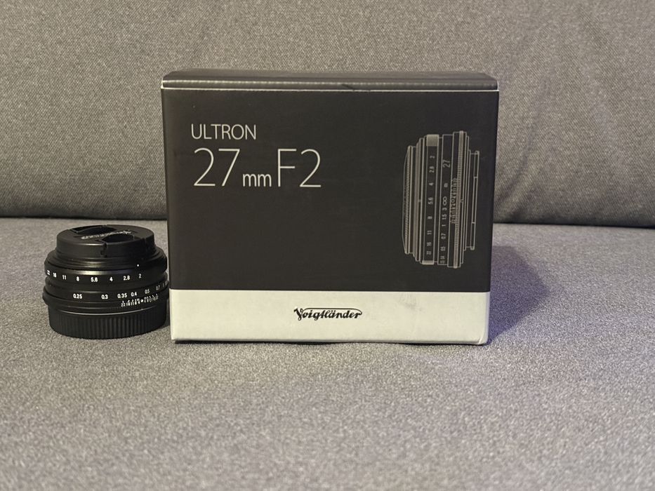Voigtlander Ultron 27mm f/2 - Fujifilm jak nowy z gwarancją