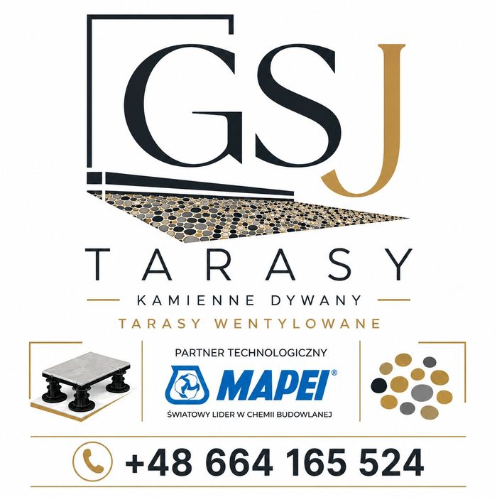 Kamienne dywany, tarasy, schody
