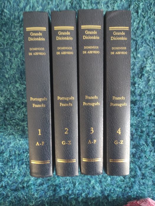 Grande dicionário francês/português - português/francês (4volumes)