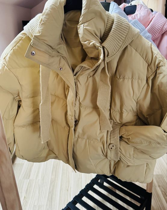 Kurtka puchowa wiosenna