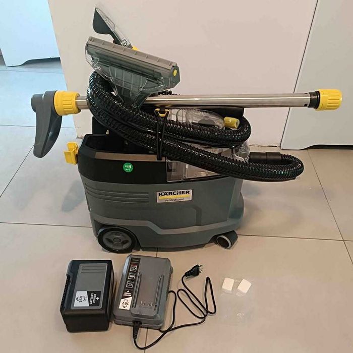 Wypożyczę Odkurzacz piorący KARCHER Puzzi 9/1 – BEZPRZEWODOWY