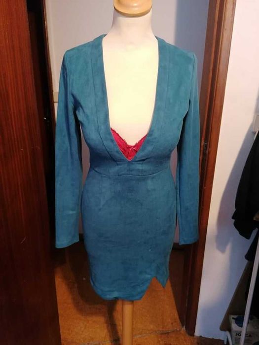 Vestido Missguided Azul Celeste
