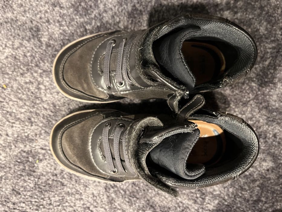Geox buty półbut 27 szare z cekinkami