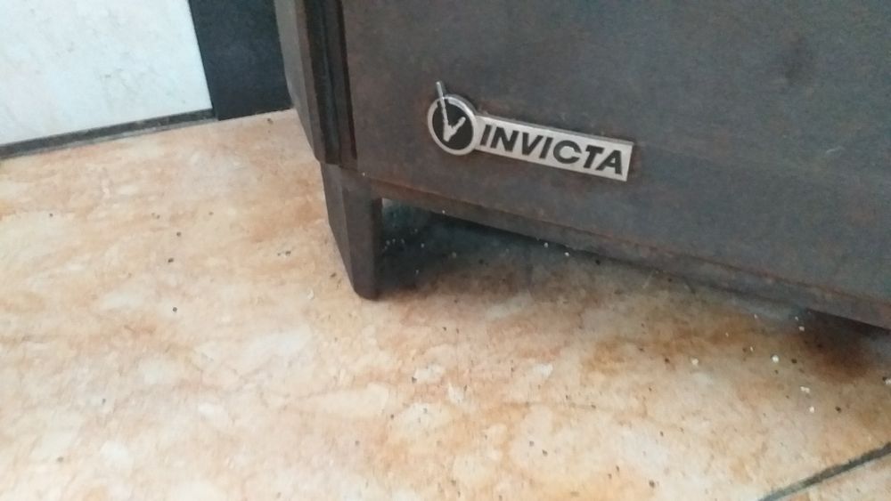 Salamandra em ferro fundido invicta