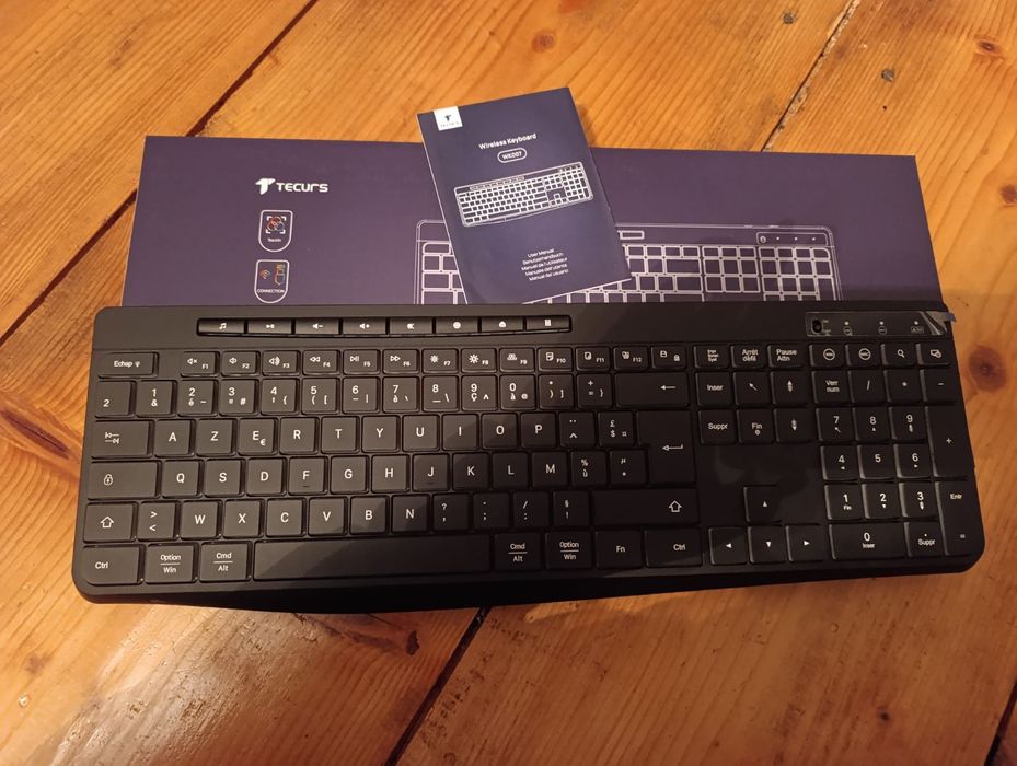 Бездротова клавіатура з підсвічуванням TECURS WK 007 Wireless Keyboard